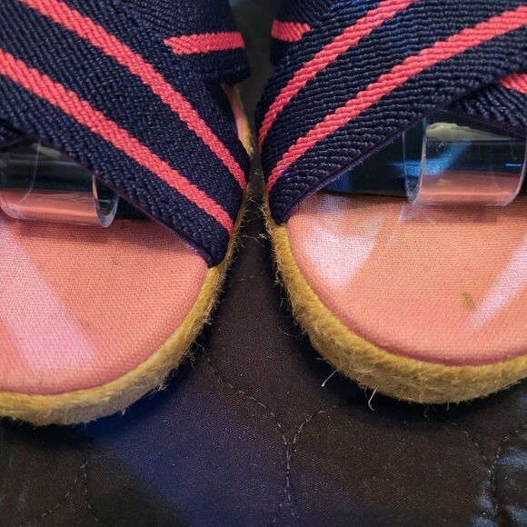 H&M WEDGE STYLE OPEN TOE ANKLE STRAP SANDAL - Picture 7 of 15